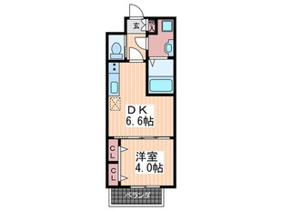 Katayama BLDG23の物件間取画像